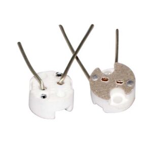 Customize MR16 G5.3 Ceramic lamp holders for your lighting