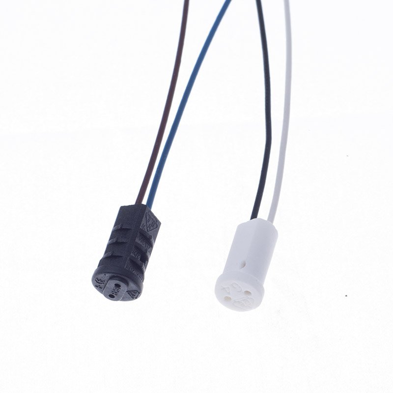 Flösser H4 Bilux Headlight Lamp Holder Socket - P43t R2 Base With Spring Clamps
