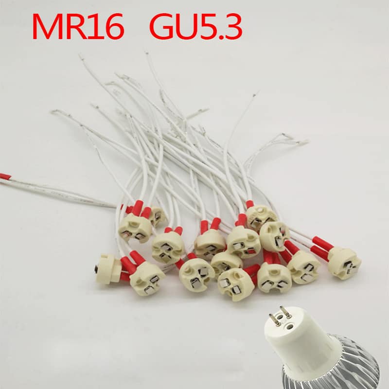 MR16 Socket gu5 3 lamp holders fitting